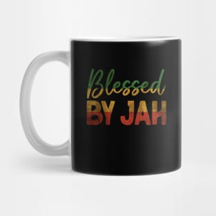 Blessed by Jah, Rastafarian Mug